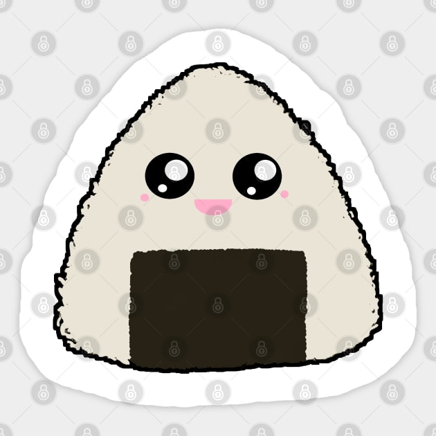 Onigiri Sticker by Neon Bang Bang